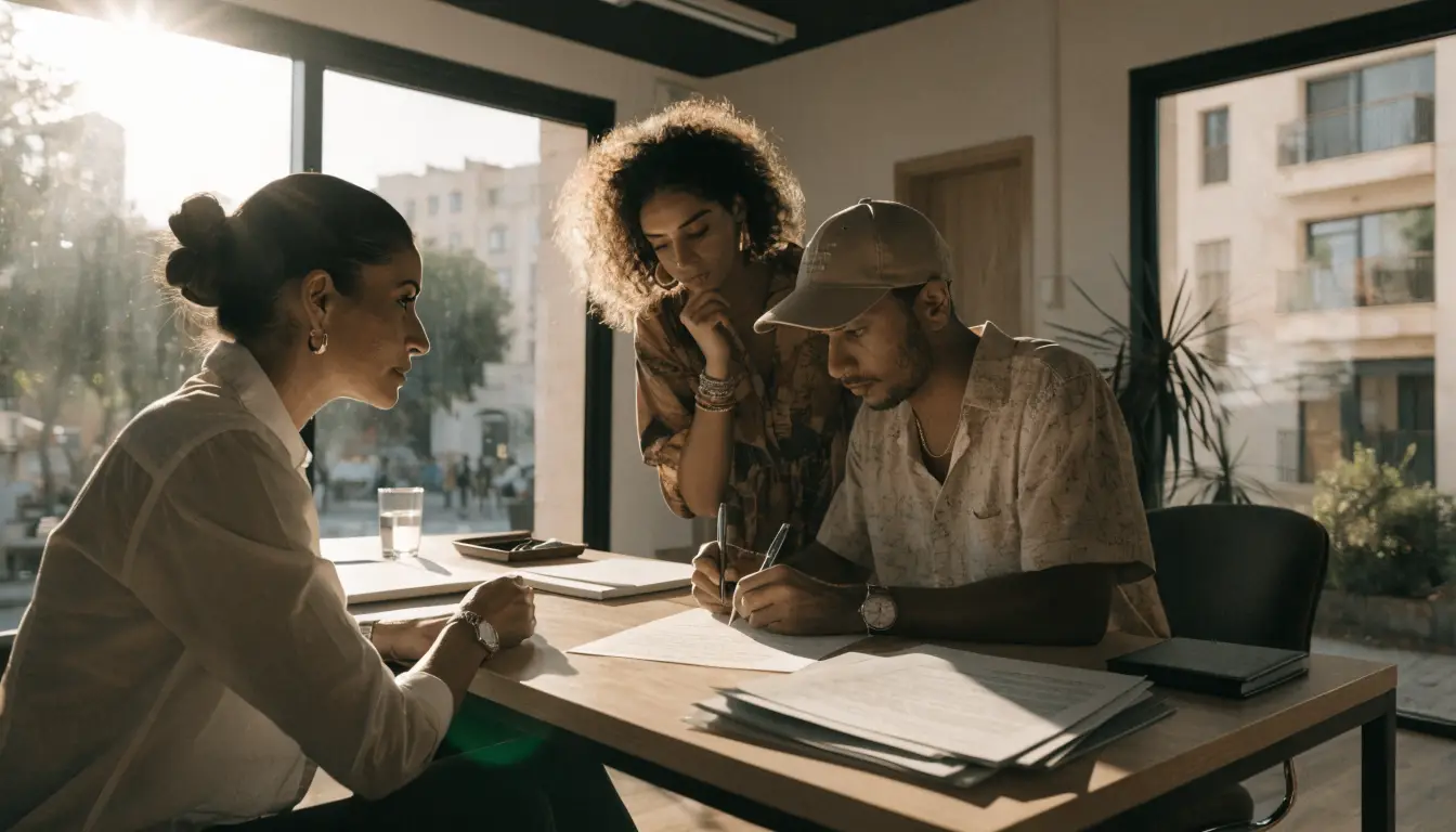 Vente immobilière au Maroc — signature de mandat