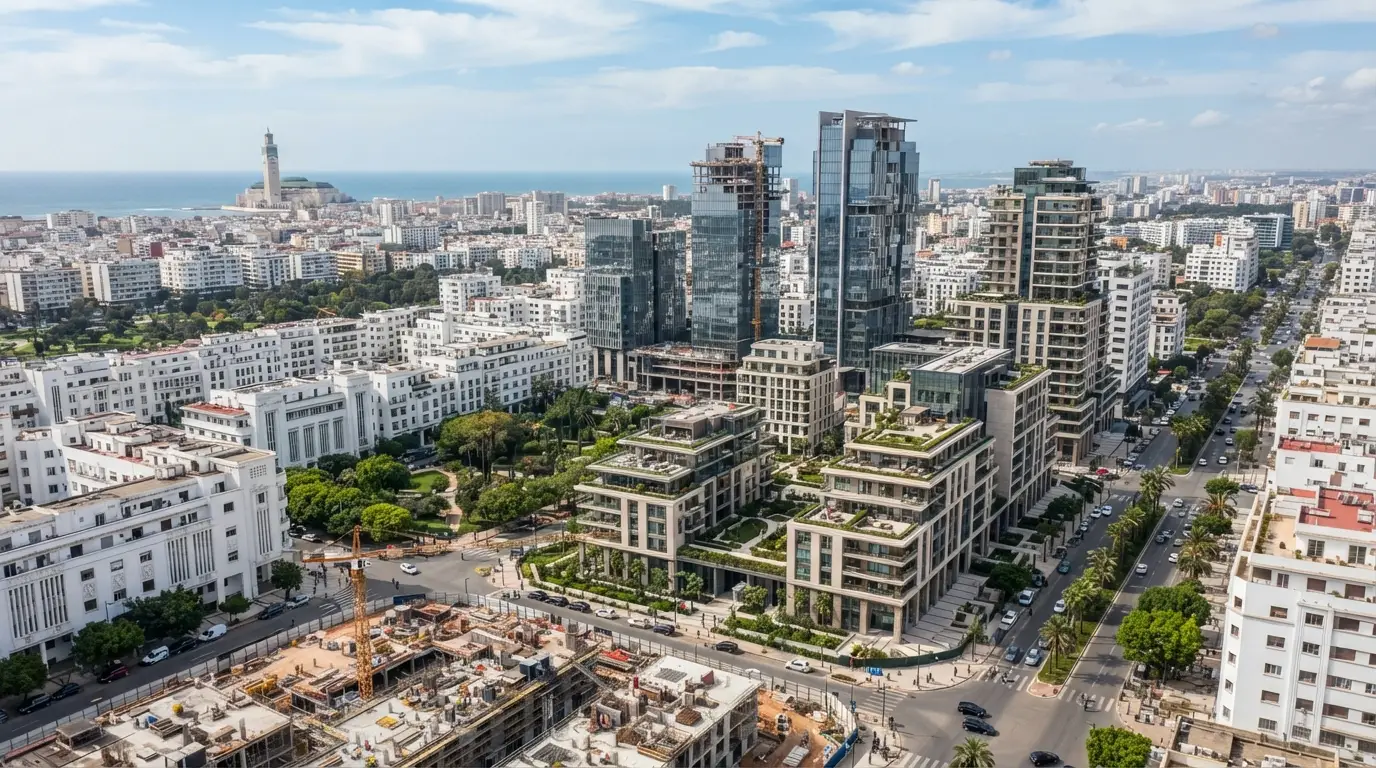 Casablanca Anfa : les grandes transformations immobilières