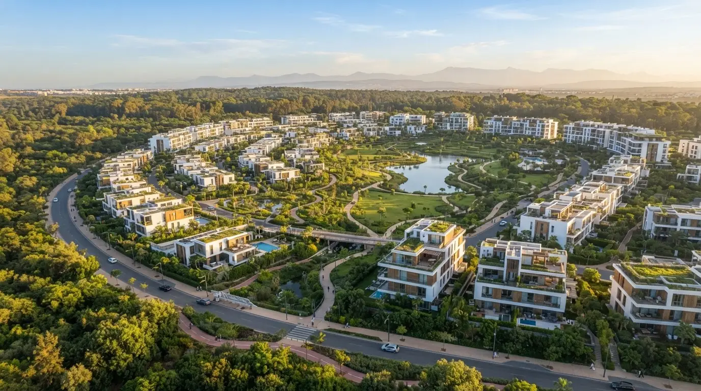 Casablanca Bouskoura Green City : le nouveau quartier premium