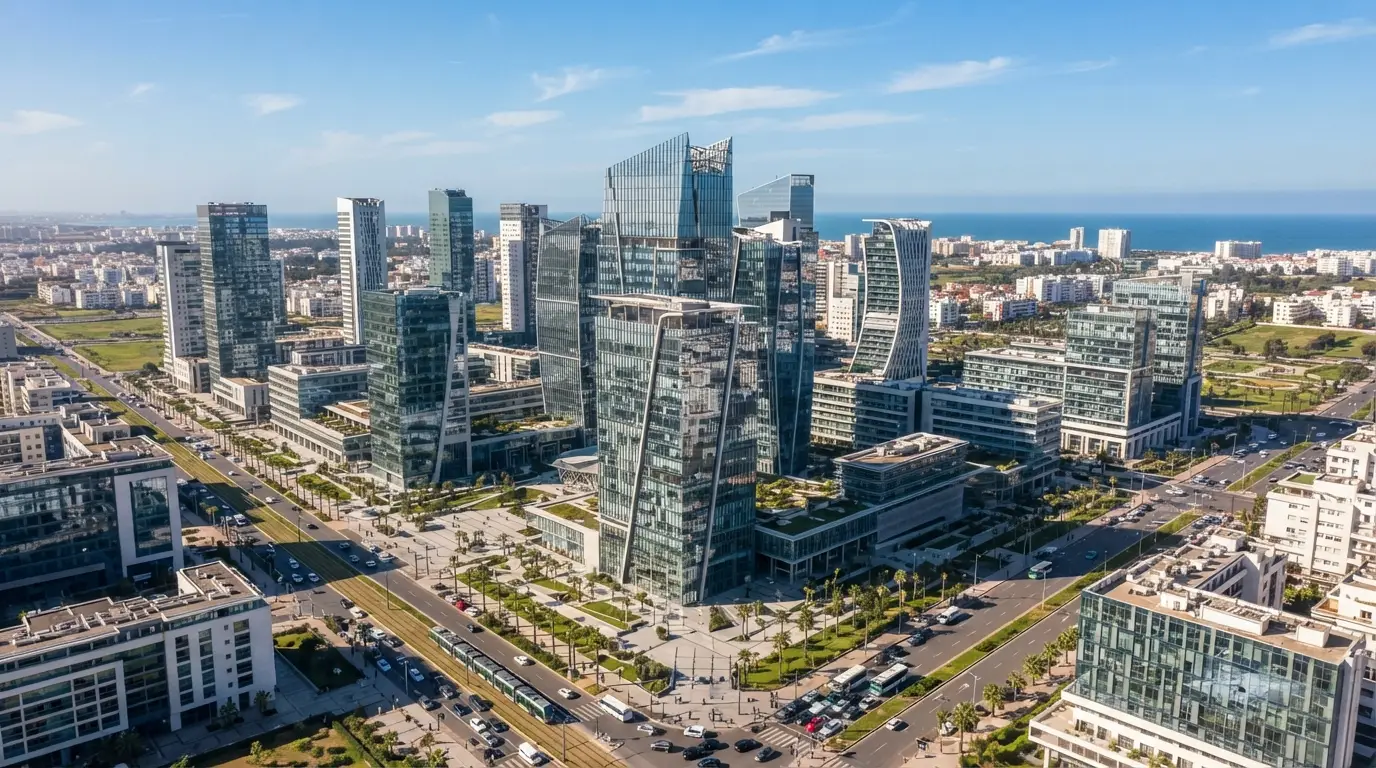Sidi Maarouf Casablanca : bureaux et résidentiel en expansion 2026