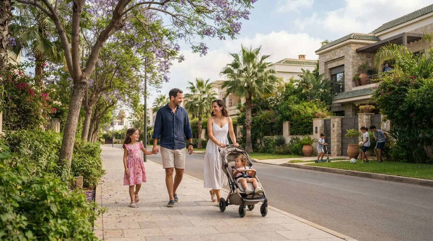 Choisir son quartier à Rabat pour s'installer en famille