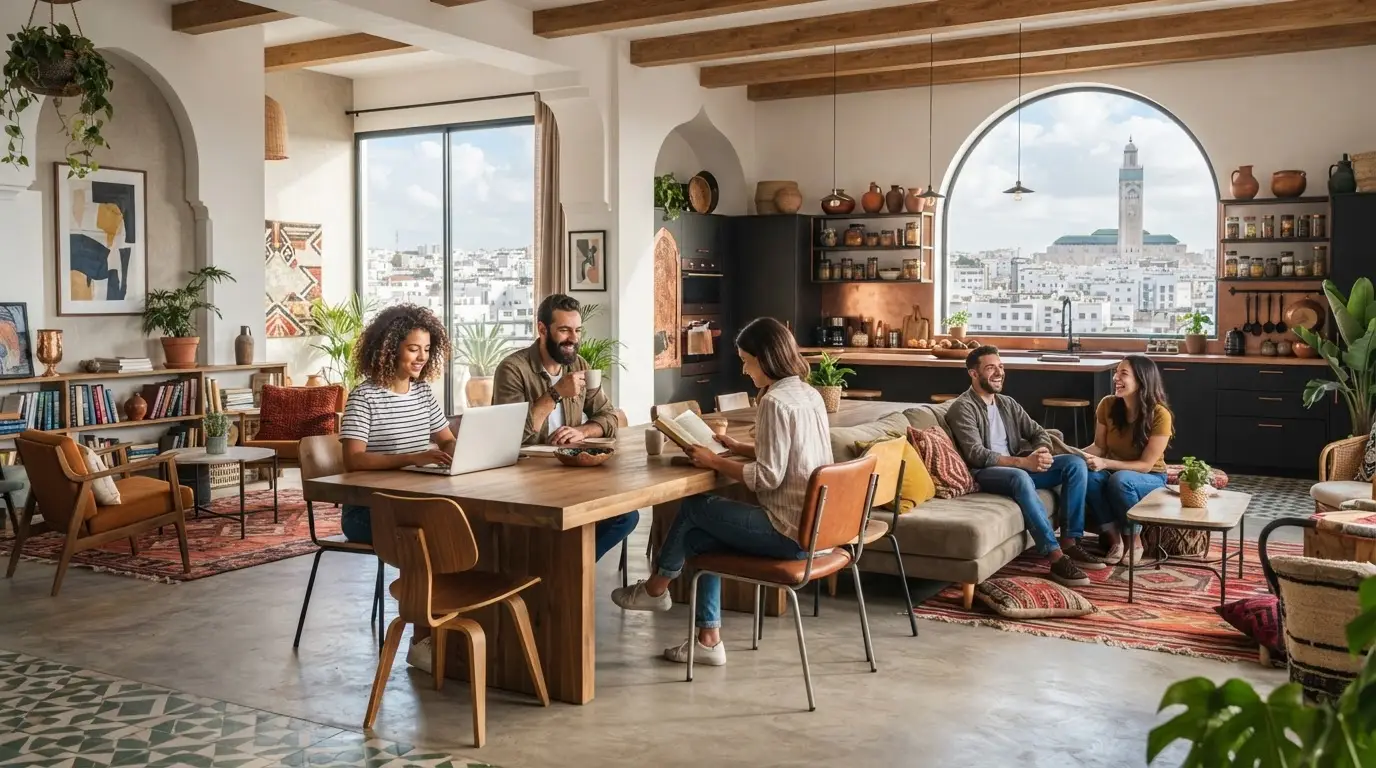 Habitat participatif et coliving au Maroc en 2026