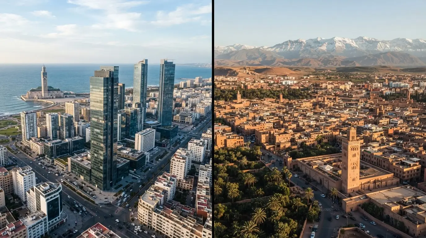 Investissement immobilier : Casablanca vs Marrakech en 2026