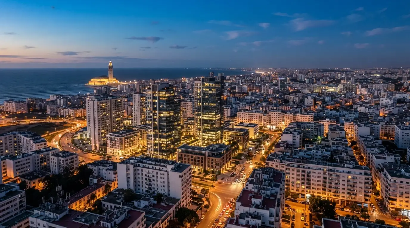 Rendement locatif Casablanca 2026 : comparatif par quartier