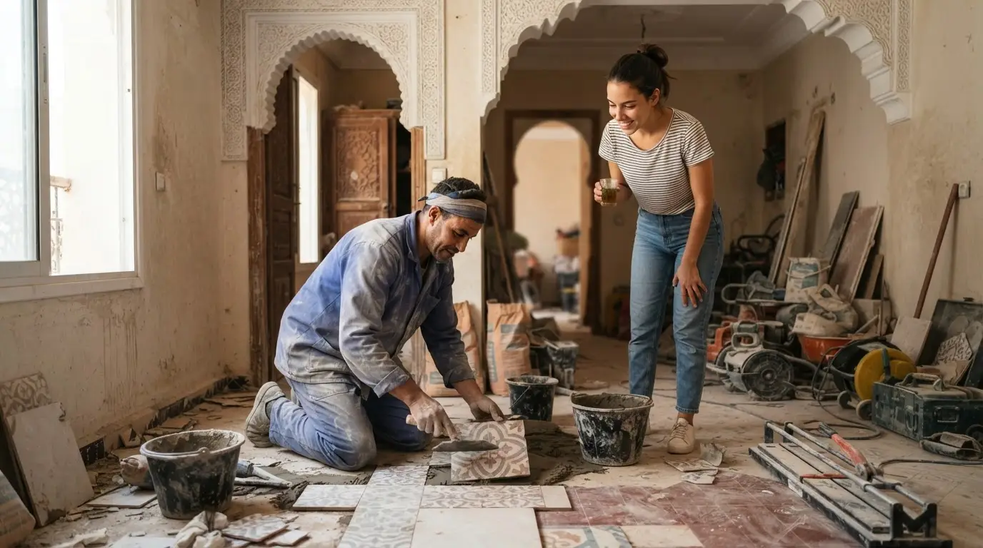 Travaux dans un appartement loué