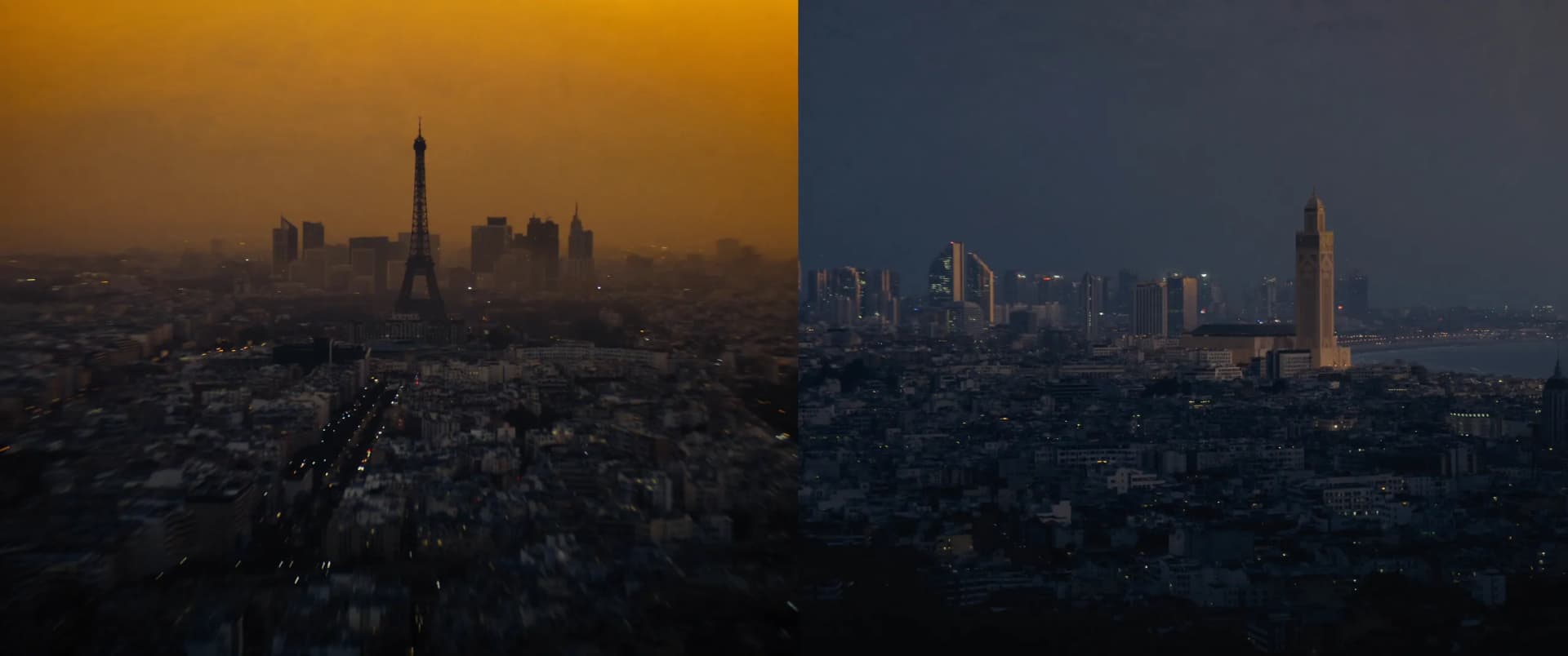 Paris et Casablanca reliées, symbole des Marocains résidant à l'étranger