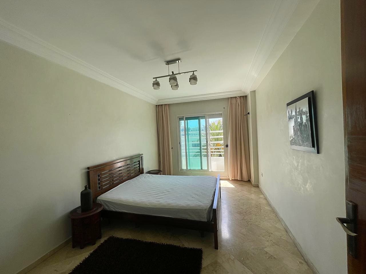 Appartement 3 chambres meublé avec jardin à louer à Maarif Casablanca — photo 6