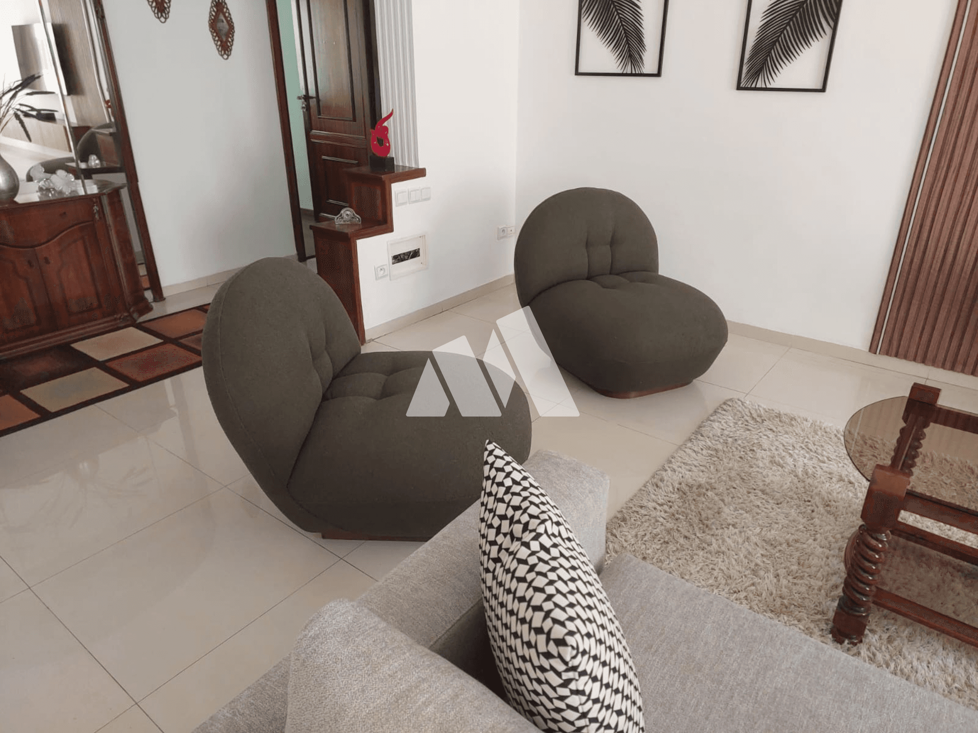 Appartement 3 chambres meublé avec terrasse à louer à Palmier Maarif — photo 4
