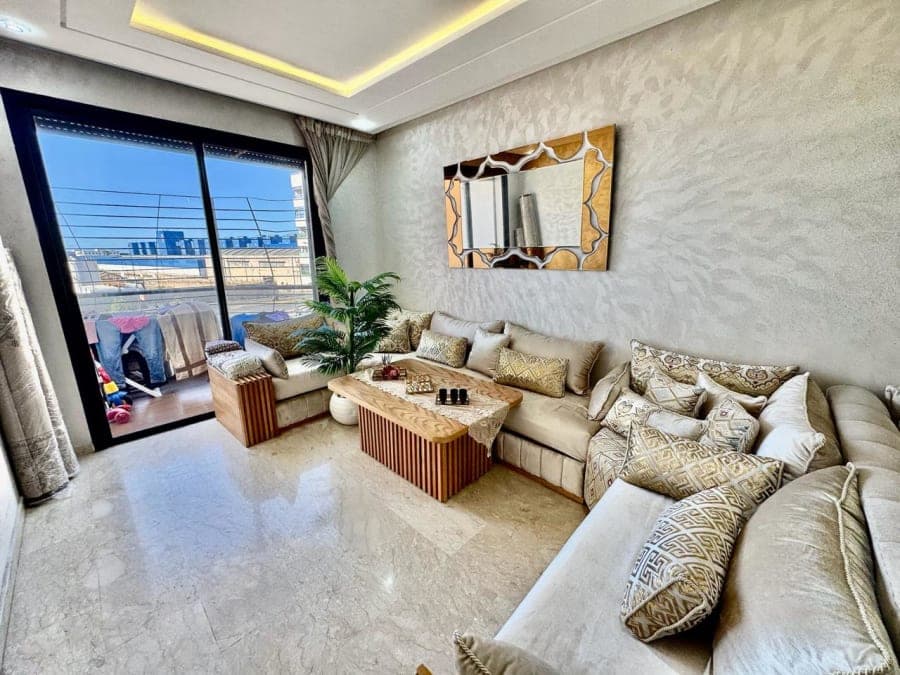 Appartement 2 chambres résidence sécurisée — Roches Noires, Casablanca — photo 1