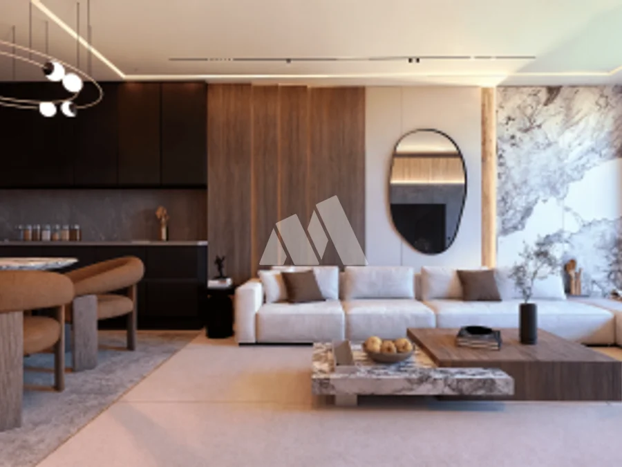Appartement 1 chambre de 65 m² — 1