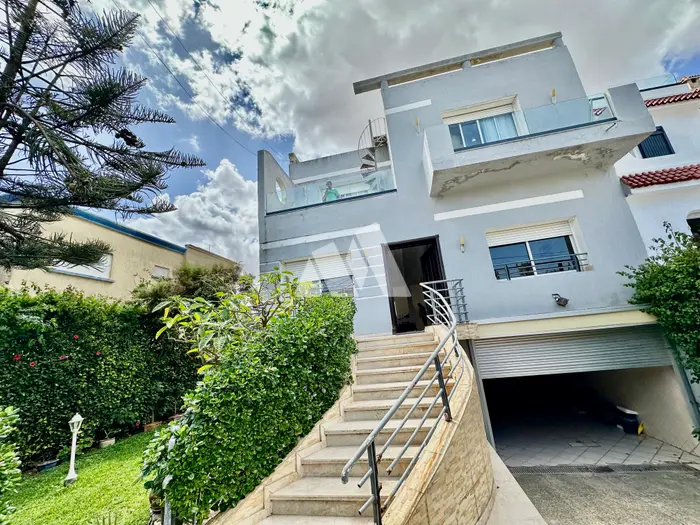 Villa meublée 375m² 5 chambres terrasse jardin à vendre à Dar Bouazza Tamaris1 — photo 6