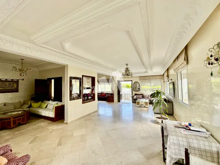 Villa meublée 375m² 5 chambres terrasse jardin à vendre à Dar Bouazza Tamaris1 — photo 5