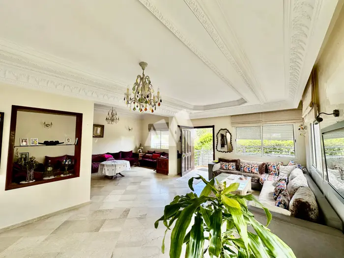 Villa meublée 375m² 5 chambres terrasse jardin à vendre à Dar Bouazza Tamaris1 — photo 3