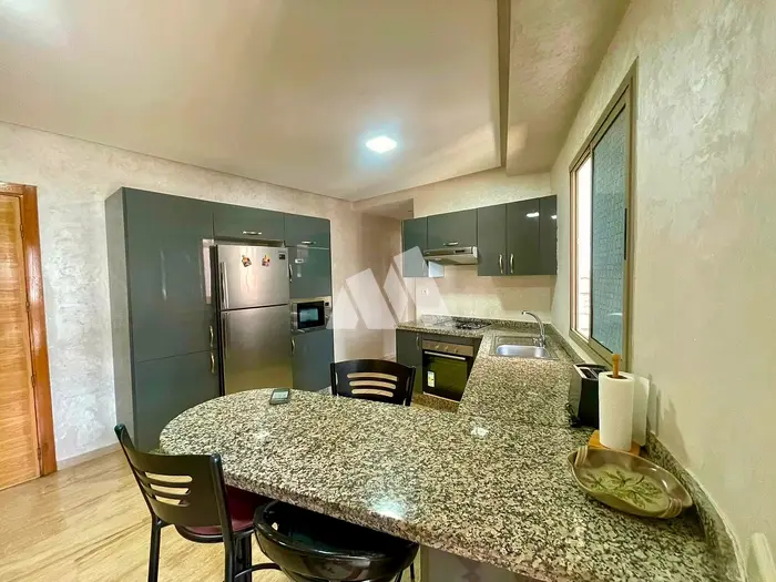 Appartement meublé 60 m² avec terrasse à louer Belvédère Roches Noires Casablanca — photo 3