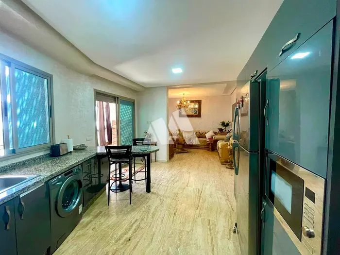 Appartement meublé 60 m² avec terrasse à louer Belvédère Roches Noires Casablanca — photo 8