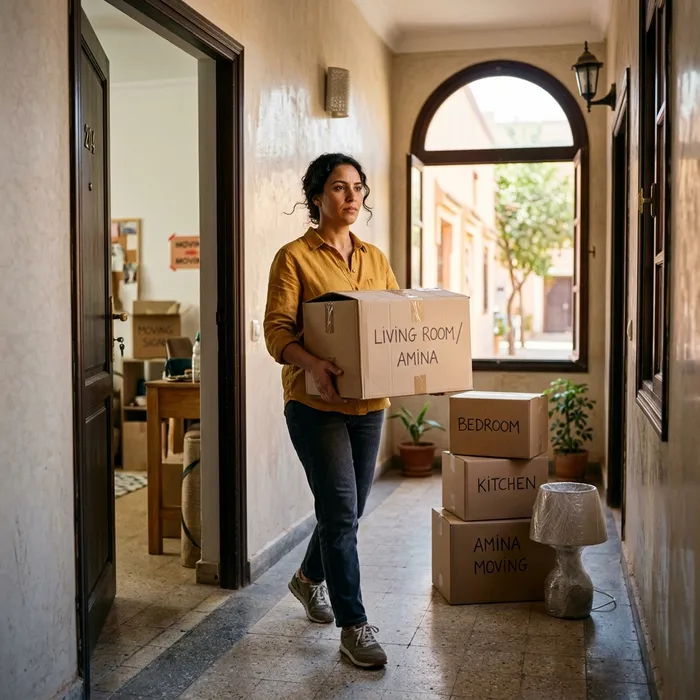 Héritiers organisant la vente d'un bien familial